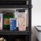 IRIS USA Dog Food Storage Container, Airtight Lid, 2-Cup Scoop, Up to 13 Pounds Pet Food Storage, Dark Gray